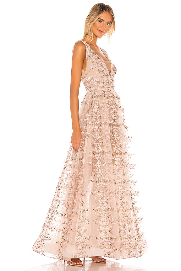 view 2 of 4 Megan Roe Maxi Dress in Nude