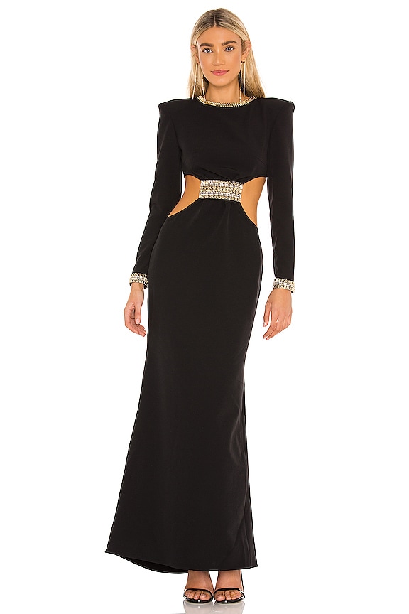 view 1 of 5 Gottika Gown in Black