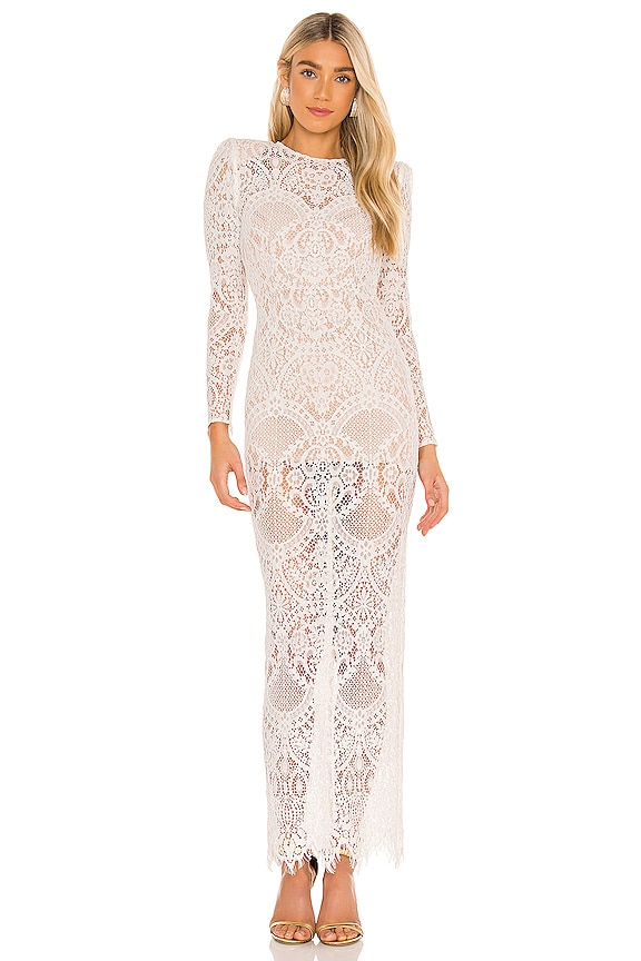 view 2 of 4 Allegra Blanc Maxi Dress in White