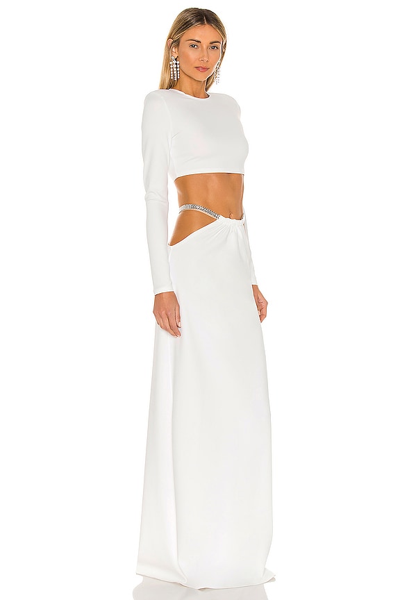 view 2 of 3 Cleopatra Two Piece in White