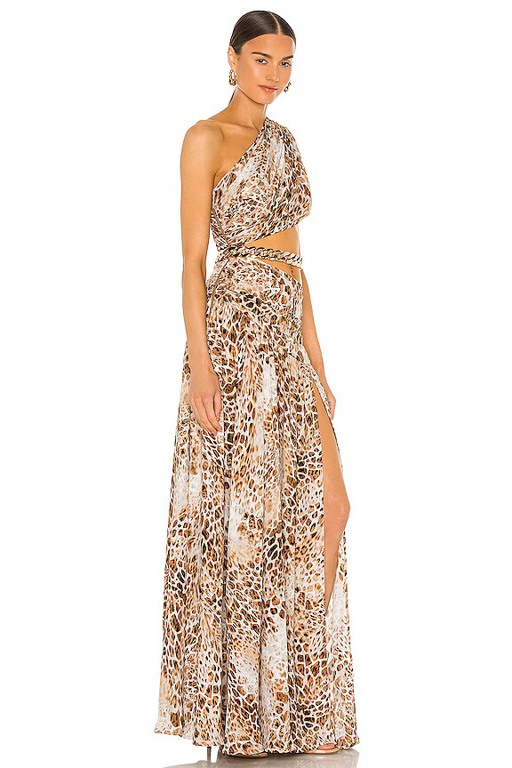 view 2 of 3 ROBE DE SOIRÉE JAFARI in Pebble