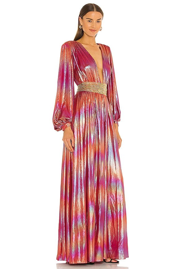 view 2 of 4 Zoe Rose Gown in Multicolor