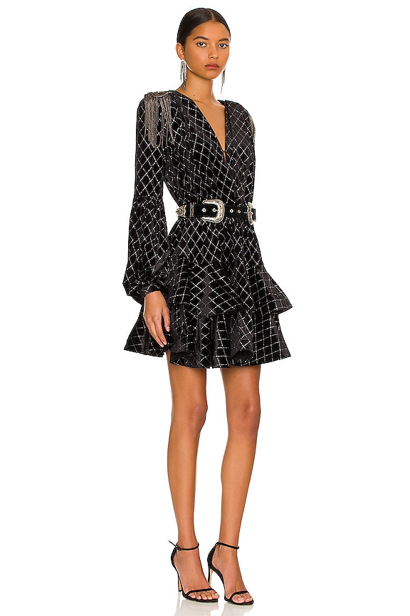 view 2 of 4 VESTIDO MARIA in Black & Silver