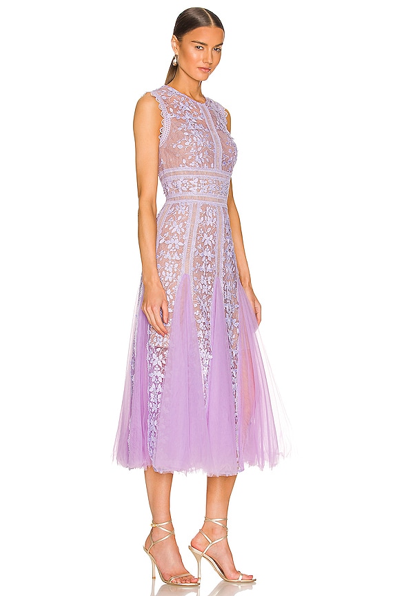 view 2 of 3 Megan Midi Dress in Violet