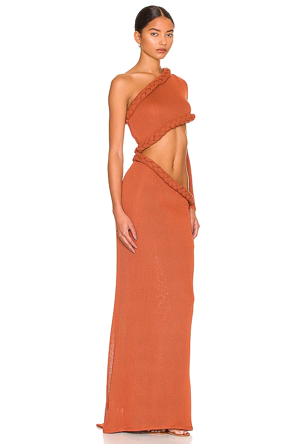 view 2 of 4 DALIA 맥시원피스 in Rust