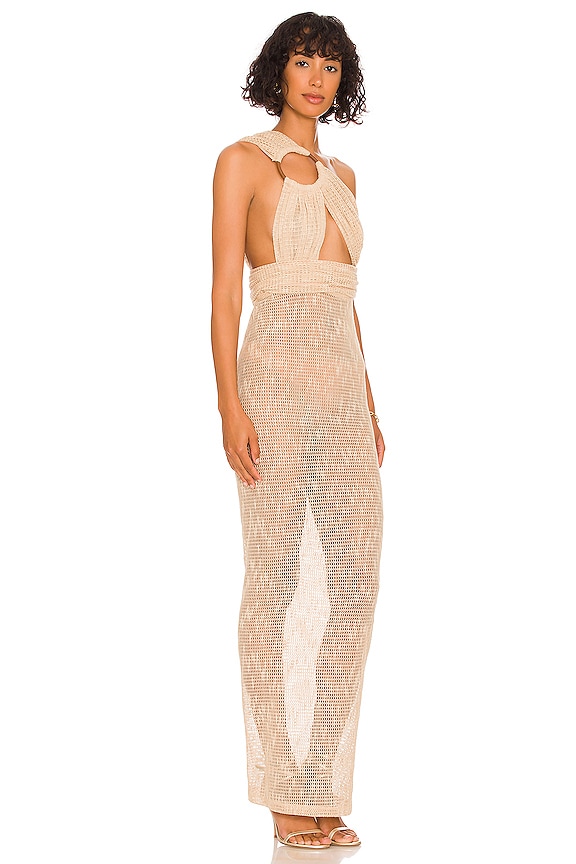 view 2 of 3 x REVOLVE Gabriella Dress in Beige