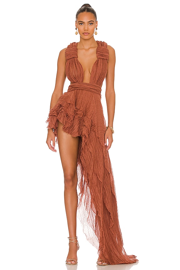 view 1 of 4 Tulum Dress in Copper