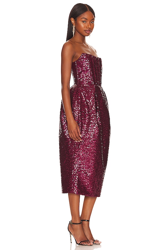 view 2 of 4 ПЛАТЬЕ MARAYA in Maroon