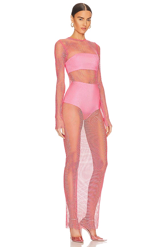 view 2 of 4 VESTIDO WEBB in Electric Pink