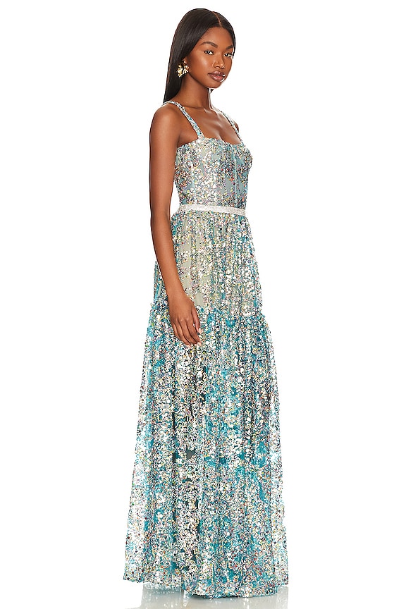 view 2 of 4 x REVOLVE Midnight Gown in Turquoise