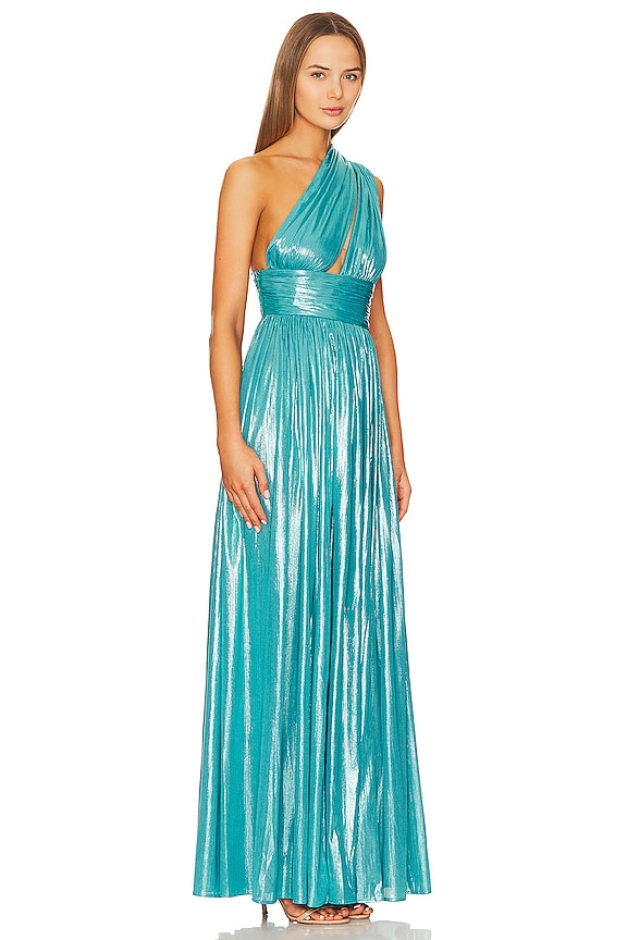 view 2 of 3 APHRODITE ガウン in Light Blue Metallic