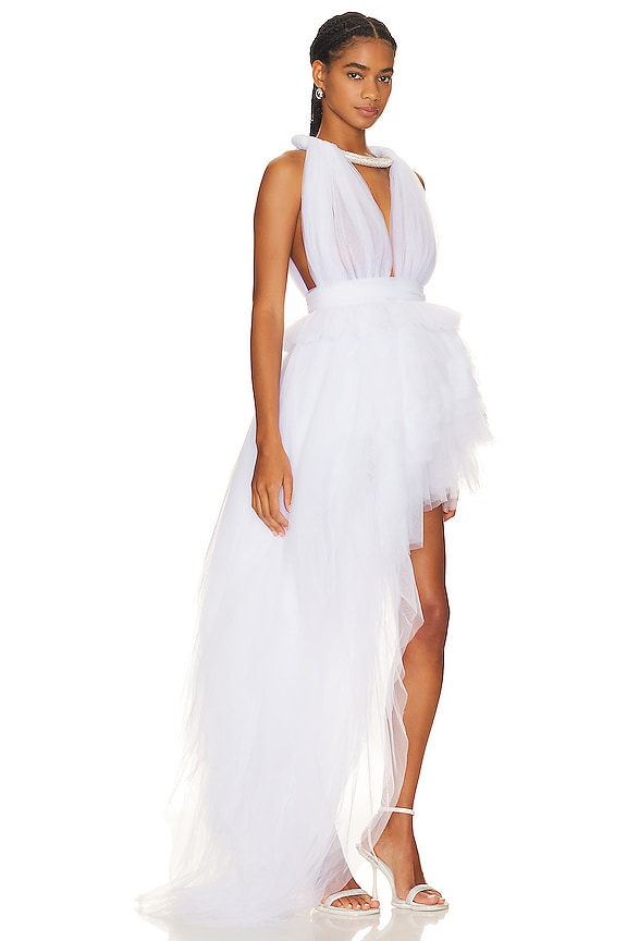 view 2 of 4 TARAJI 가운 in White