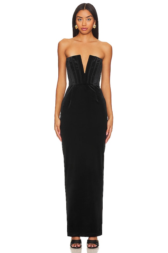 view 2 of 4 FLORENTINA 가운 in Black