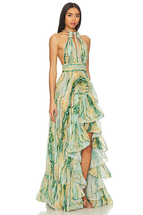 view 2 of 4 VESTIDO LARGO PALMA in Multi