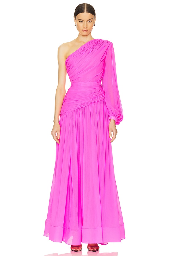view 2 of 4 VESTIDO LARGO JAFARI in Pink