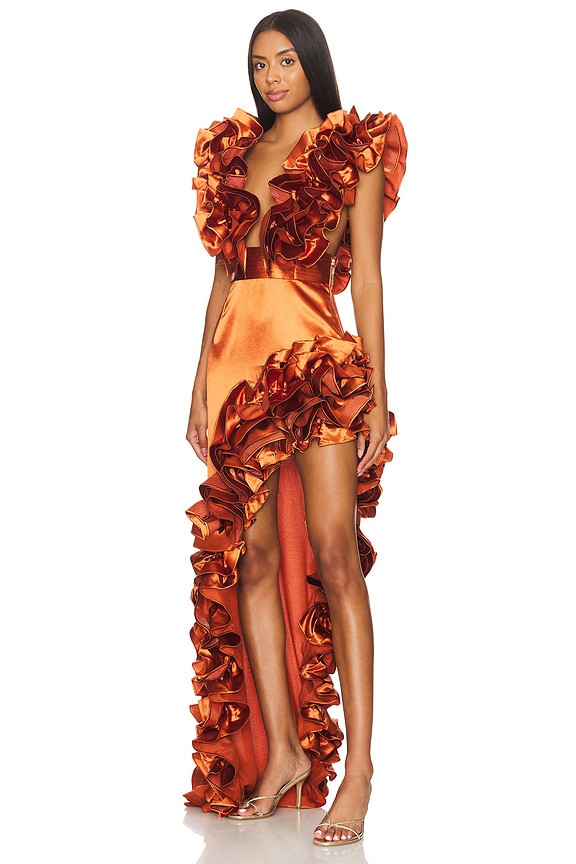 view 2 of 3 x REVOLVE Aurora Gown in Copper