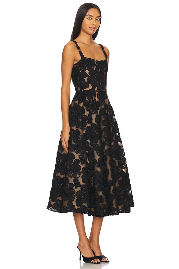 view 2 of 3 Sabrina Midi Dress in Black