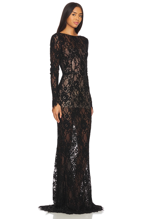 view 2 of 4 Colette Gown in Black