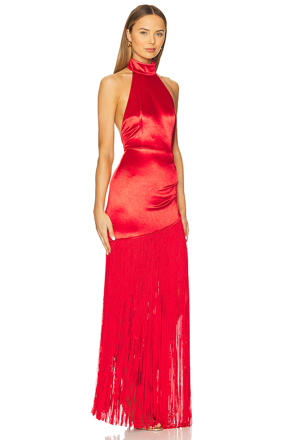 view 2 of 3 Bali Gown in Red
