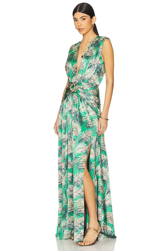 view 2 of 4 Romi Havanna Gown in Green Multi
