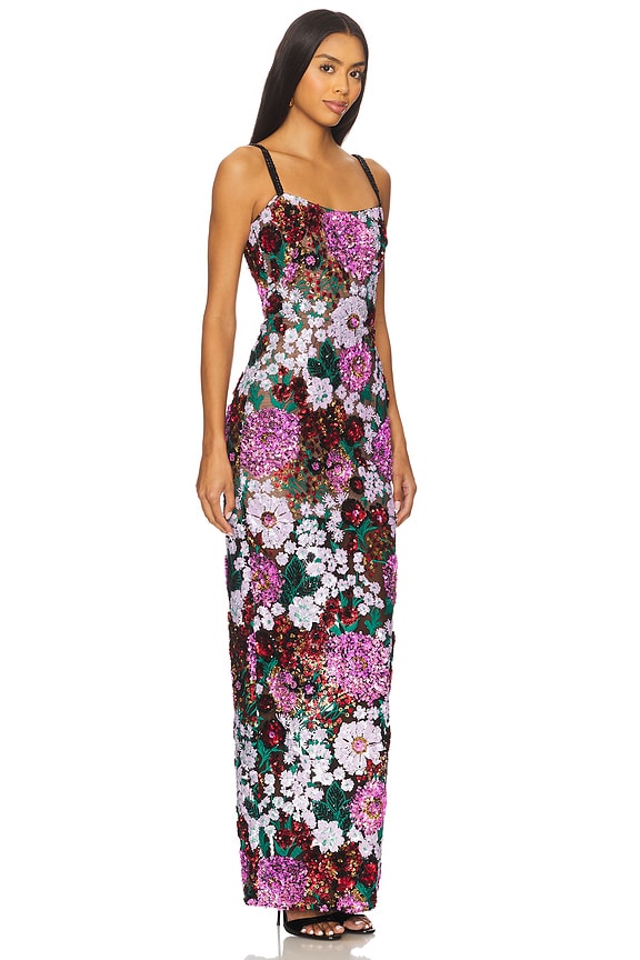 view 2 of 4 Dahlia Gown in Pink Multi