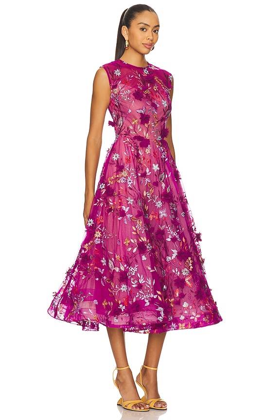 view 2 of 4 Saba Floral Midi Dress in Multi