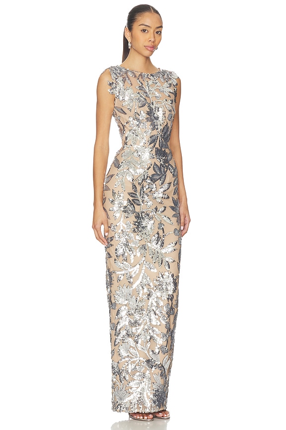 view 2 of 4 Violet Maxi Dress in Dark Silver