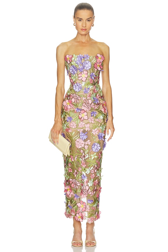 view 1 of 5 ROBE IRIS in Pink Purple Multi