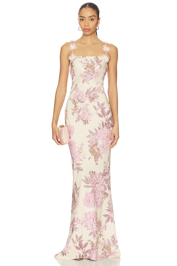 view 2 of 5 ROBE MAGNOLIA in Blush Multi