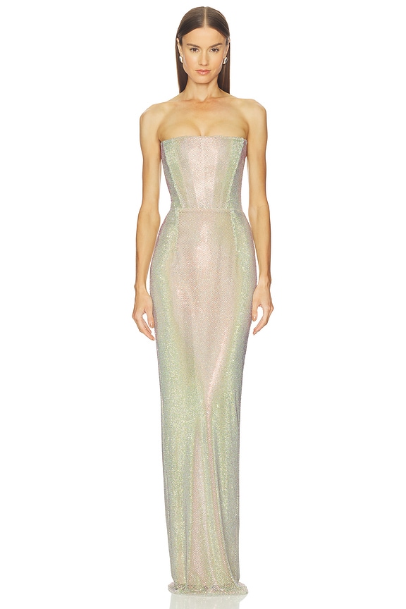 view 2 of 5 Florentina Diamond Gown in Diamond