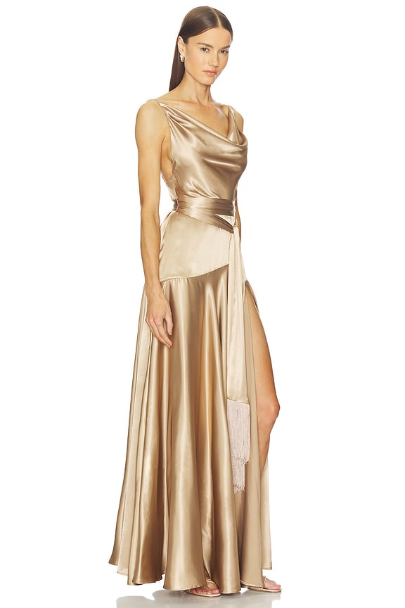 view 2 of 3 ROBE LEO in Caramel