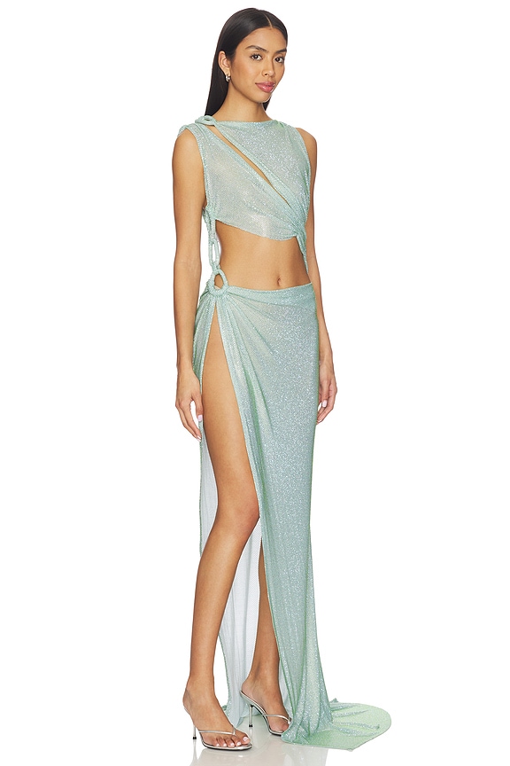 view 2 of 6 ROBE MOROCCO in Mint