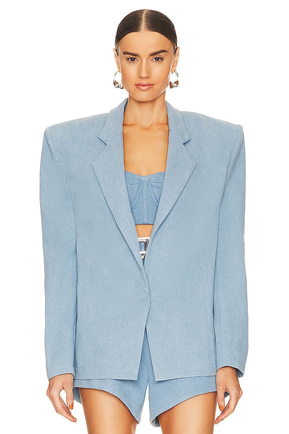 view 2 of 5 БЛЕЙЗЕР BRITNEY in Blue Denim