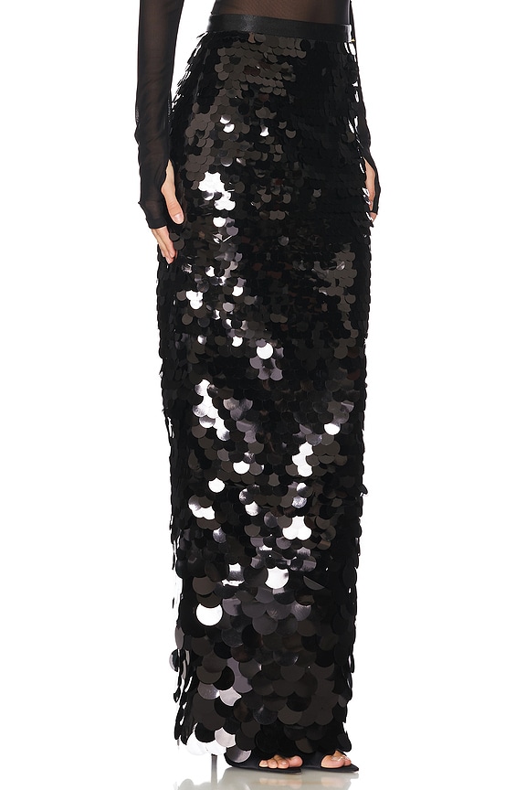 view 2 of 6 GIA SEQUIN スカート in Black