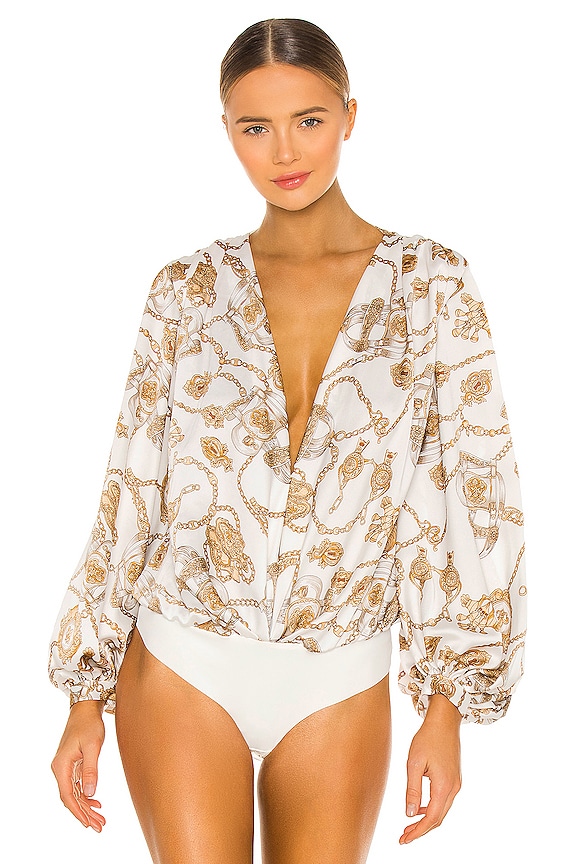 view 2 of 5 CHAIN ブラウス in White