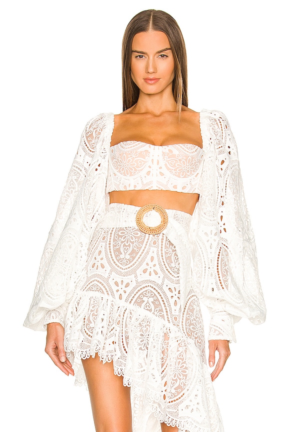 view 2 of 5 COLLETTE ブラレットトップ in White