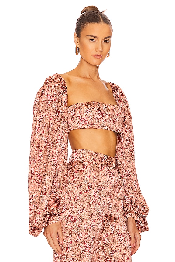 view 2 of 4 Nadia Crop Top in Multicolor