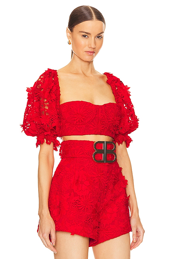 view 2 of 4 ТОП-БРАЛЕТТ SICILIA in Red