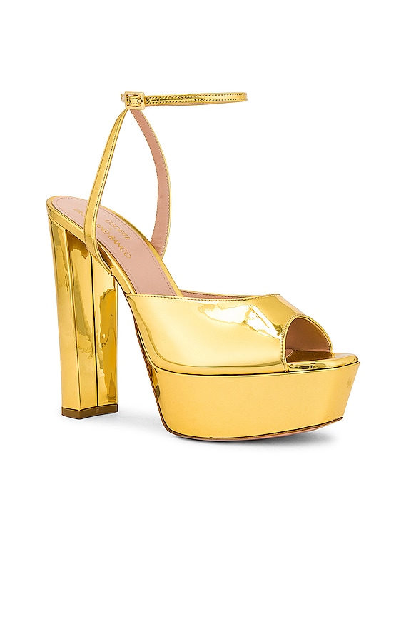 view 2 of 5 X REVOLVE Barbie Heels in Gold
