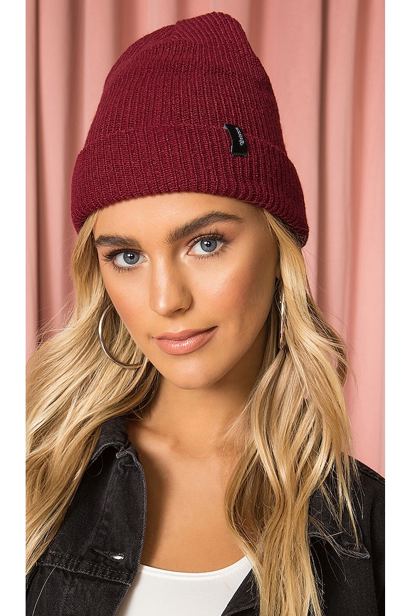 view 1 of 3 Heist Beanie in Maroon