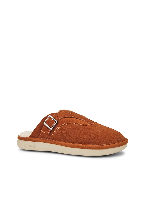 view 2 of 5 Amour Shearling in Terracotta