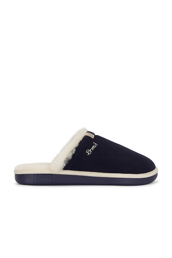 view 1 of 5 Essential Suede Shearling in Navy