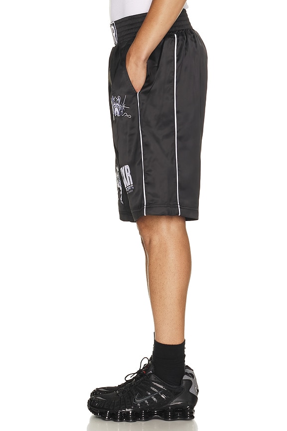view 2 of 6 Satin Boxing Trunks in Black