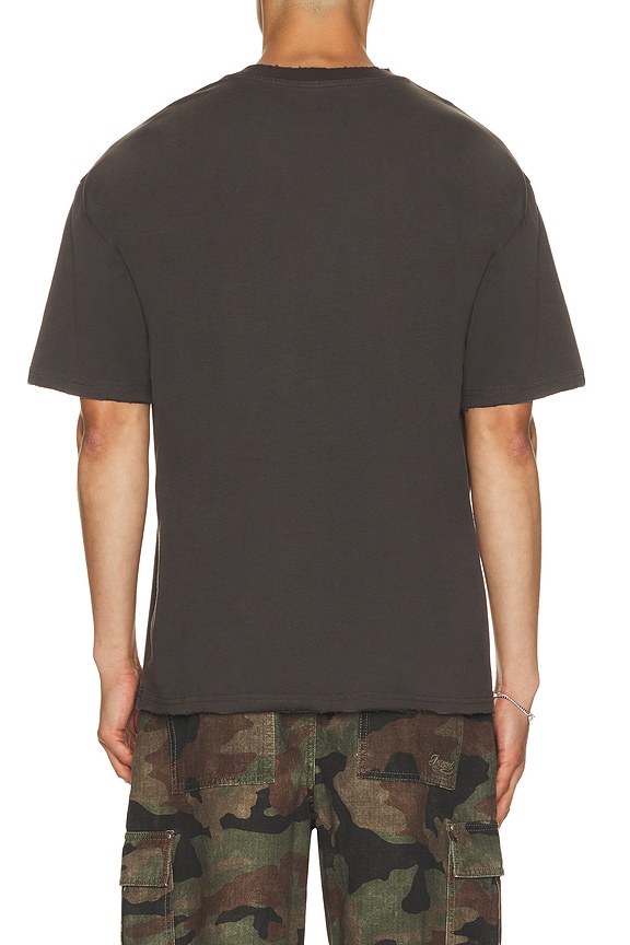view 2 of 4 University Tee in Vintage Black