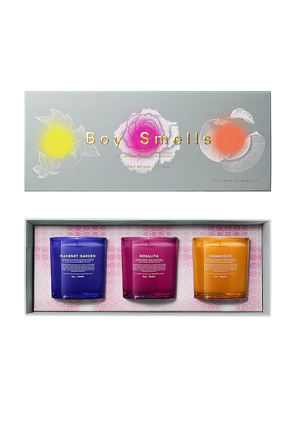 view 2 of 3 LOT DE BOUGIES PARFUMÉES SPRING VOTIVE TRIO SET in 