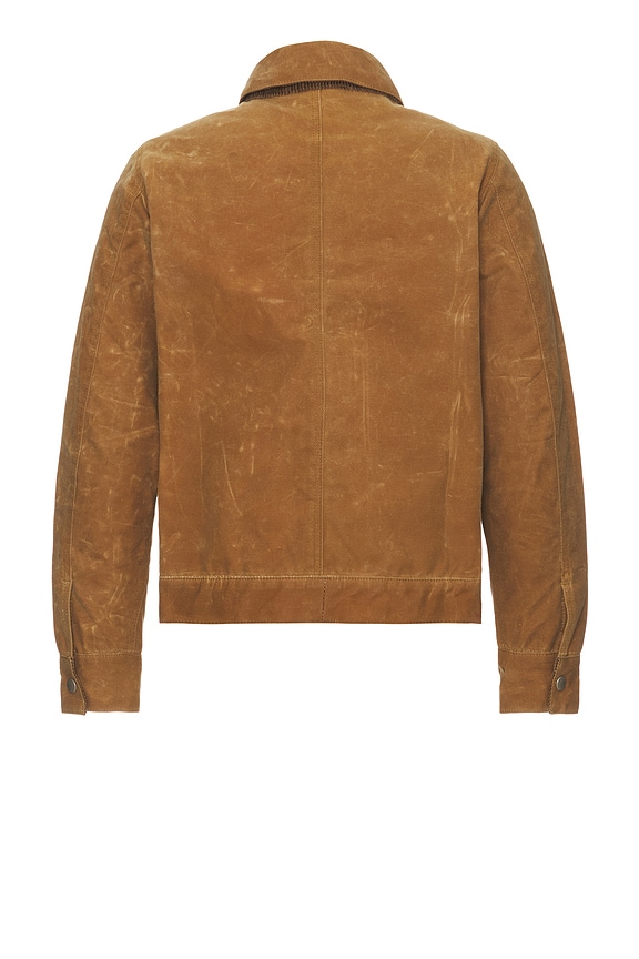 view 2 of 3 Waxed Jacket in Tobacco