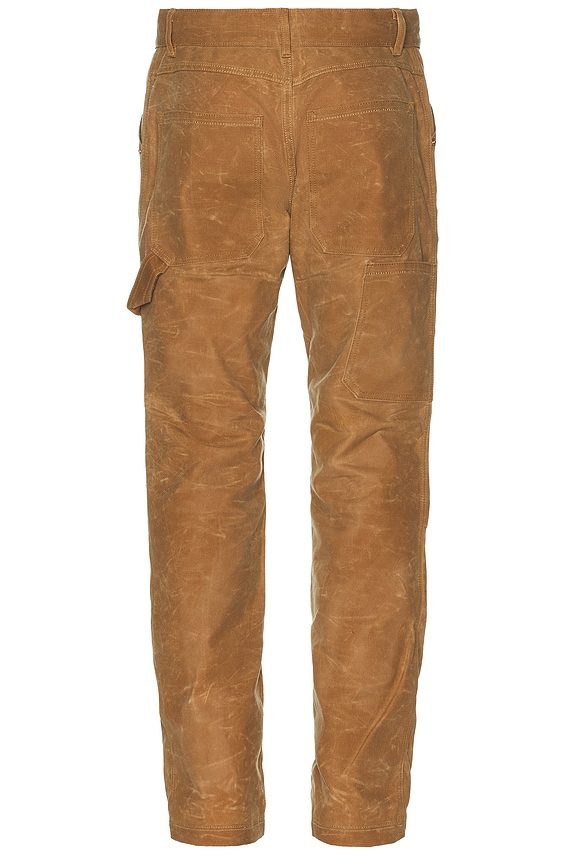 view 2 of 5 Waxed Carpenter Pants in Tobacco