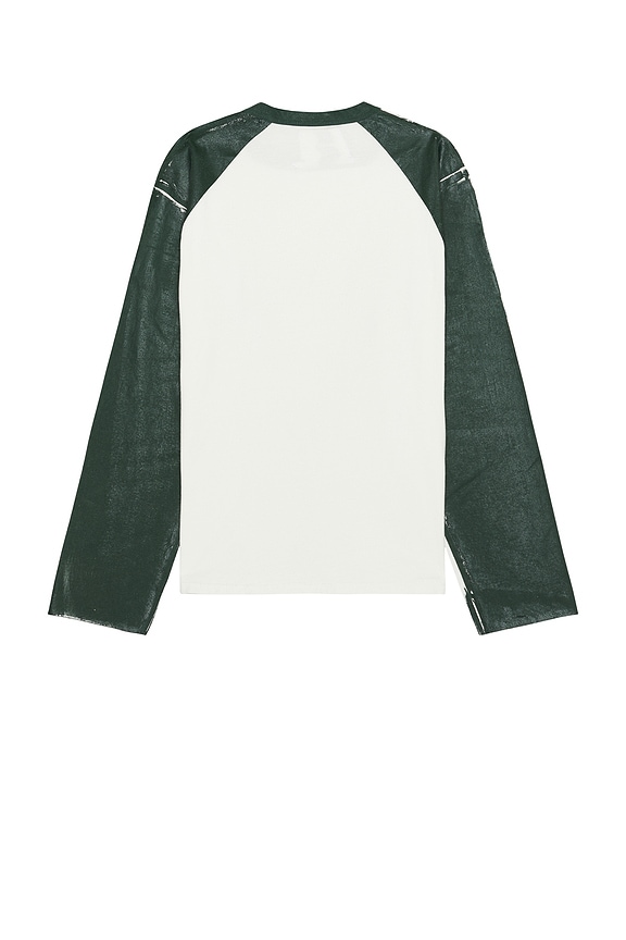 view 2 of 3 Baseball Shirt in Green