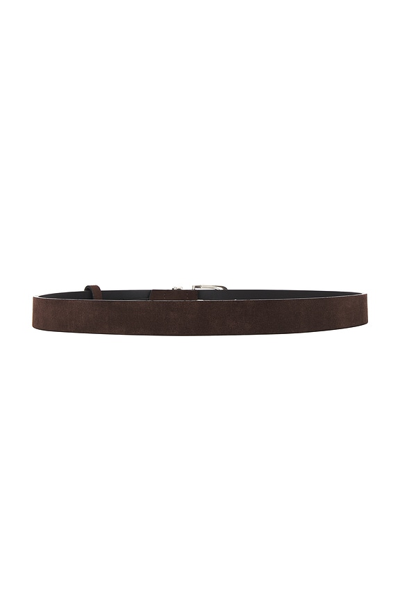 view 2 of 2 Western Belt in Brown & Silver