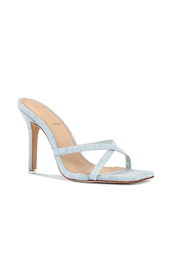 view 2 of 5 Arielle Heel Sandal in Light Denim